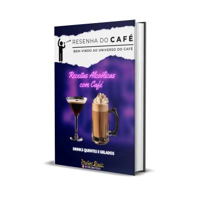 E-book com + de 35 receitas alcoólicas com café